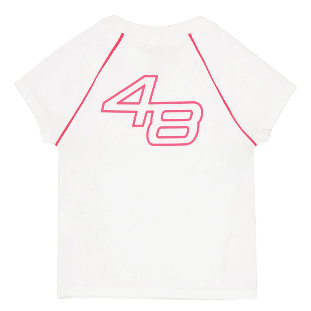 Puma - Girls' (Junior) Sport Pack Short Sleeve T-Shirt (PFA25V8T-18921 100) - Image 2