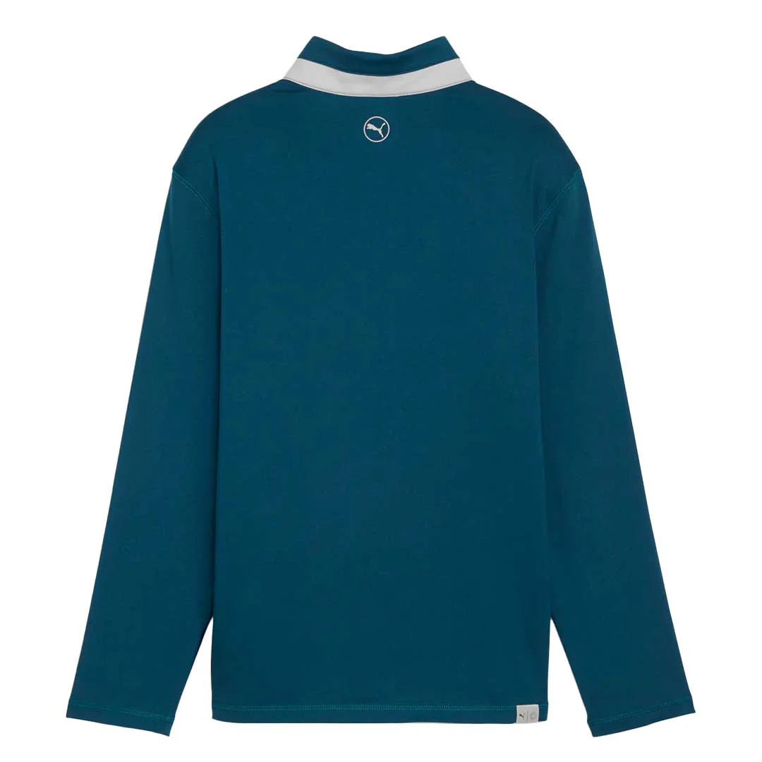 Puma - Kids' (Junior) Lightweight 1/4 Zip Golf Track Top (625780 05) - Image 2