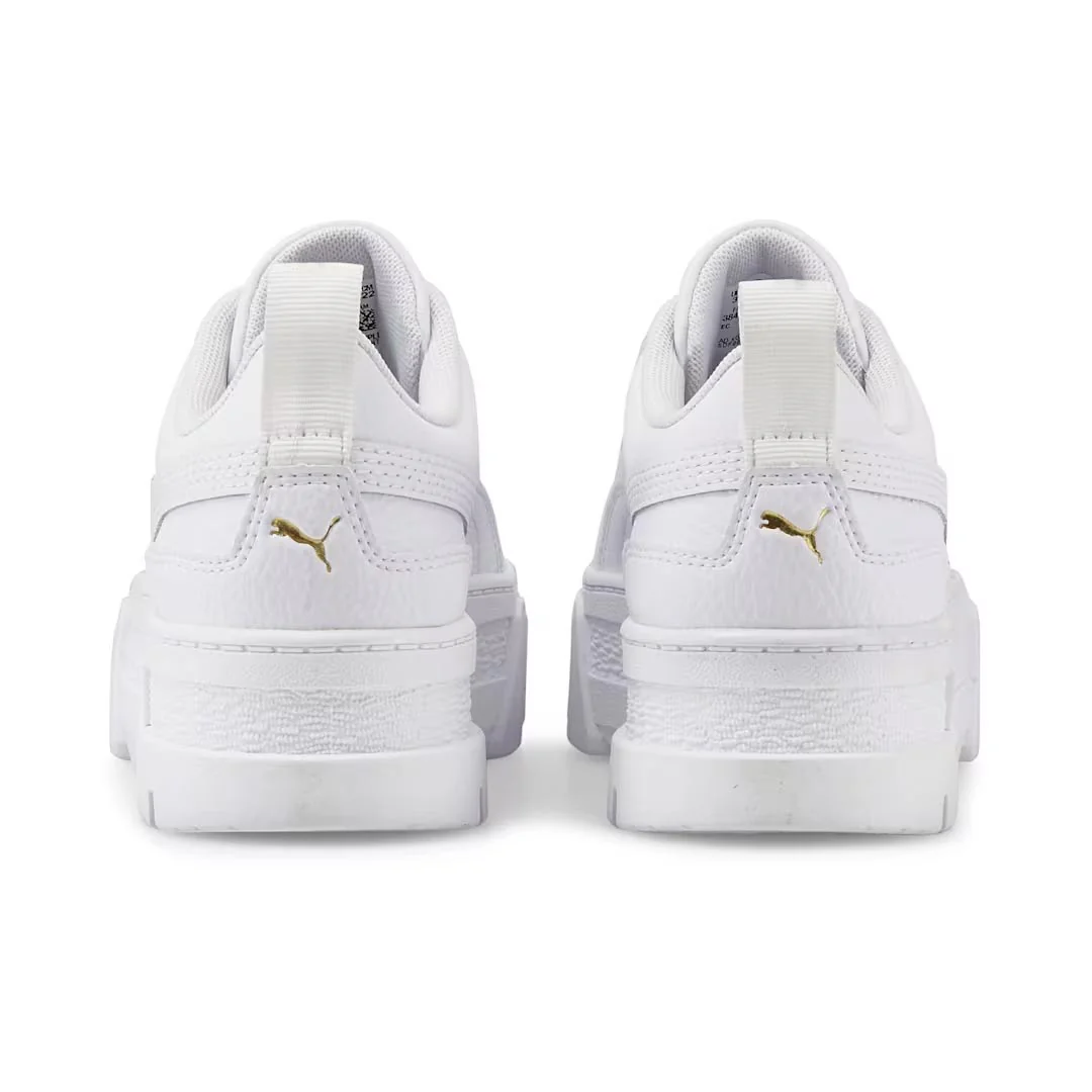Puma - Kids' (Junior) Mayze Leather Shoes (384527 01) - Image 3
