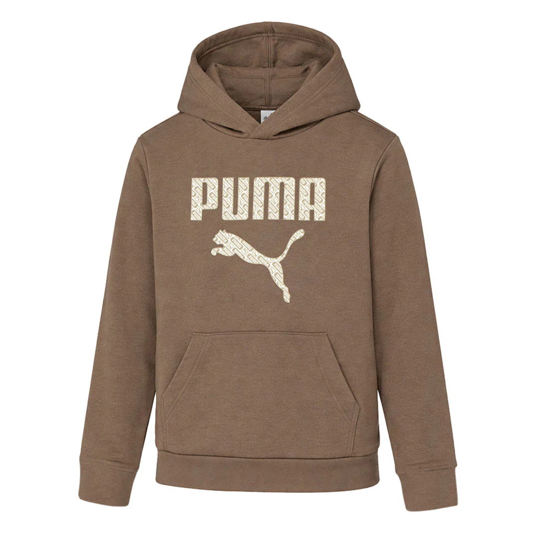 Puma - Kids' (Junior) Monogram Fleece Hoodie (PFA25V9P-20472 237)
