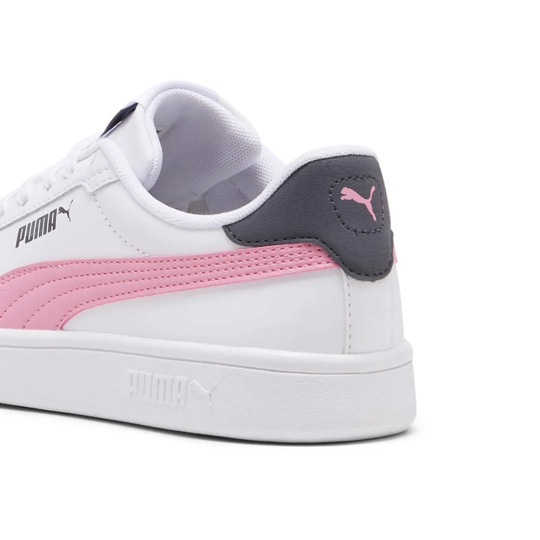 Puma - Kids' (Junior) Smash 3.0 Leather Shoes (392031 15) - Image 5