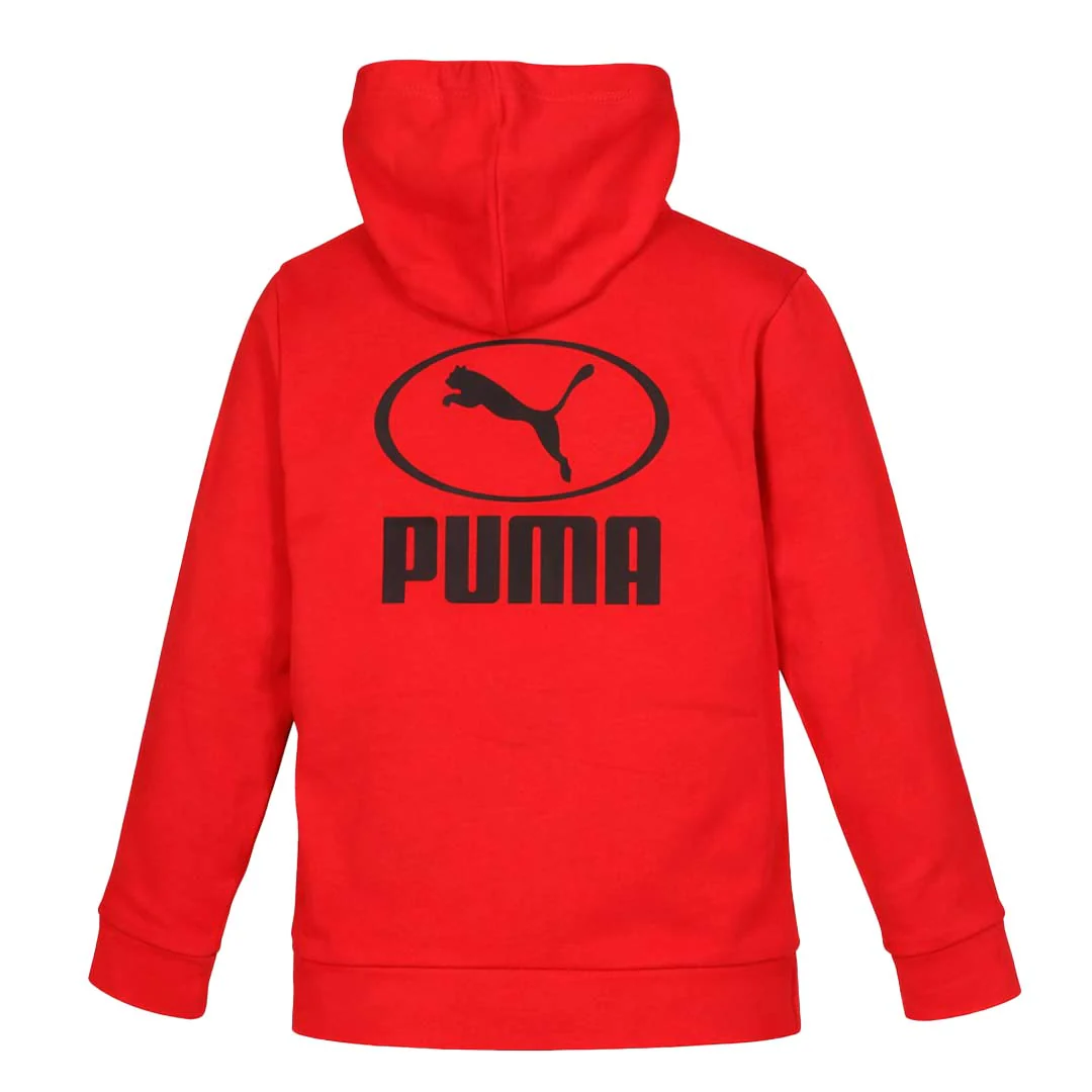 Puma - Kids' (Junior) Sport Fleece Full Zip Hoodie (PFA25V9Z-18851 610) - Image 2