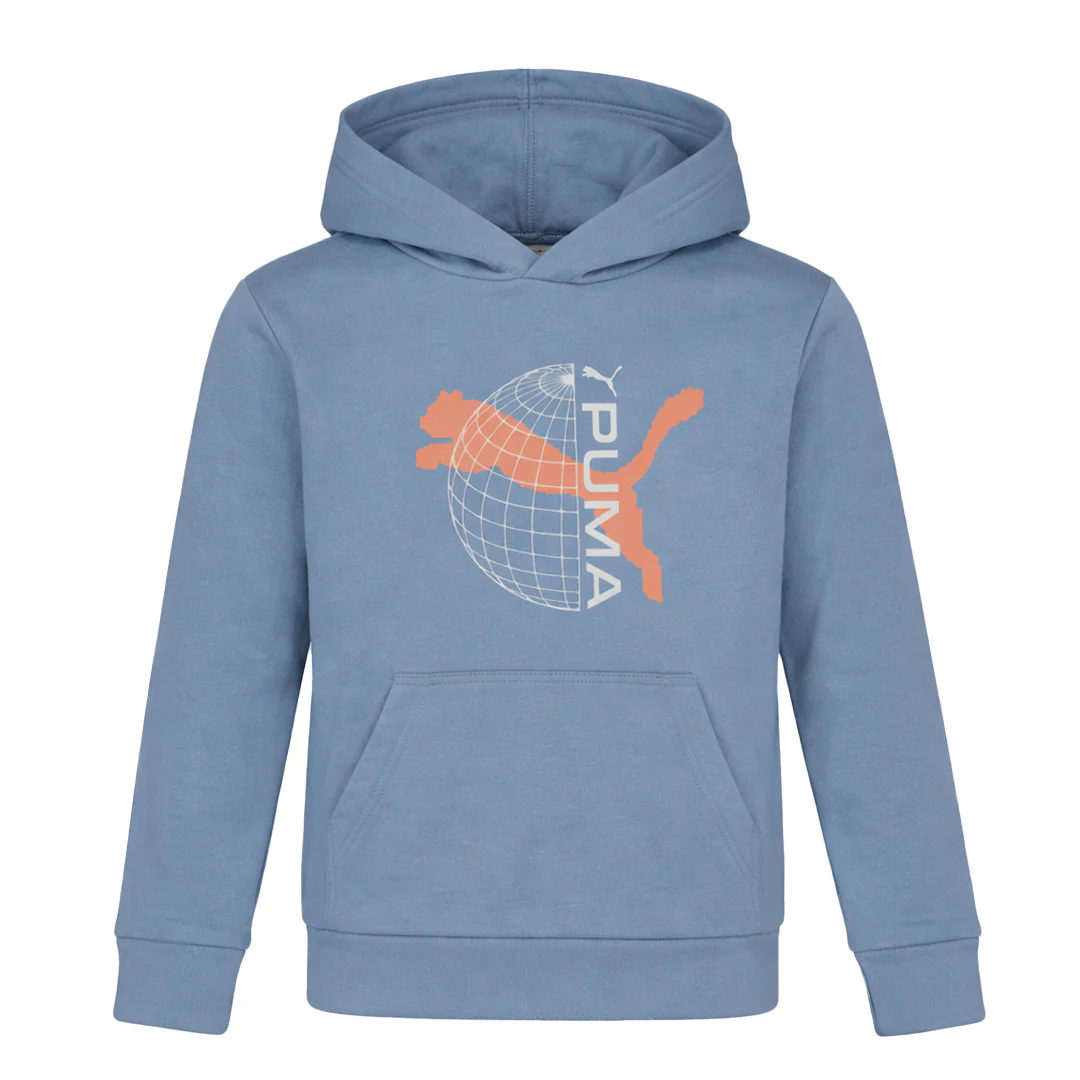 Puma - Kids' (Junior) Tech Fleece Hoodie (PFA25V9P-18987 443)