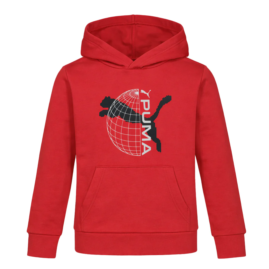 Puma - Kids' (Junior) Tech Fleece Hoodie (PFA25V9P-18987 610)