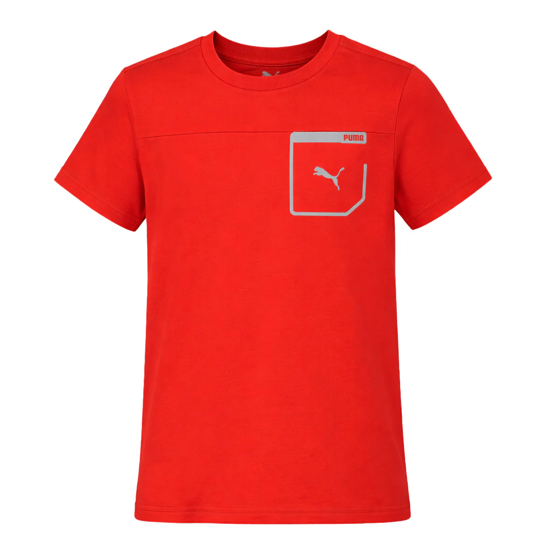 Puma - Kids' (Junior) Tech Pack T-Shirt (PFA25V9T-18990 610)