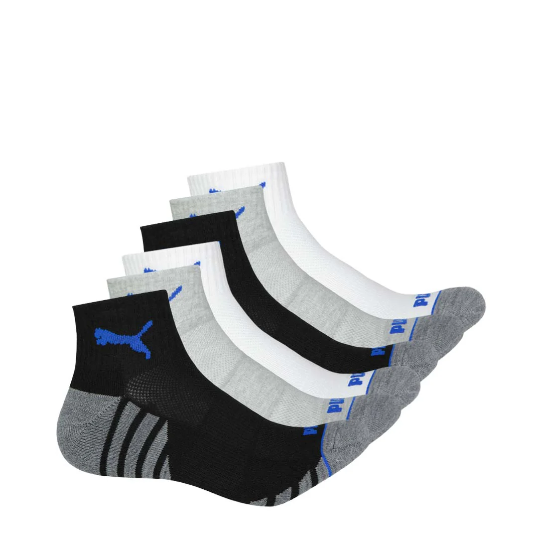 Puma - Men's 6 Pack 1/4 Crew Socks (P602201 012)