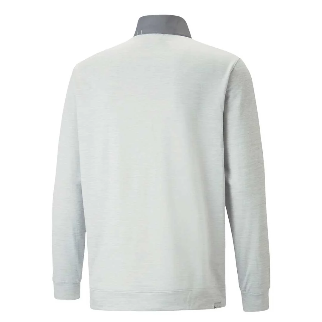 Puma - Men's Cloudspun Colorblock 1/4 Zip Sweater (537463 02) - Image 2