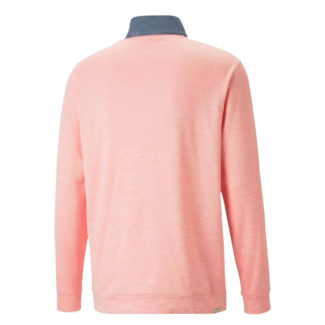 Puma - Men's Cloudspun Colorblock 1/4 Zip Sweater (537463 05) - Image 2