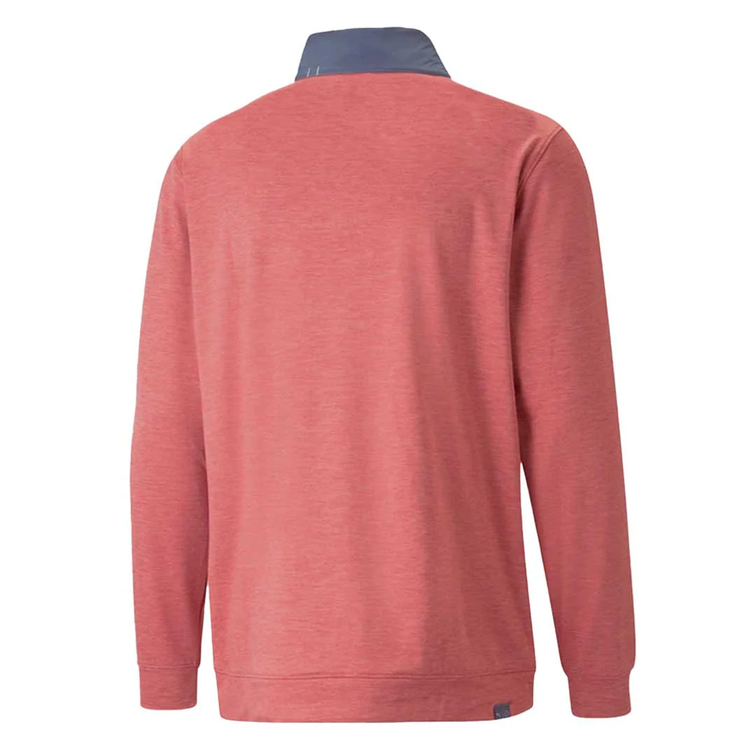Puma - Men's Cloudspun Colorblock 1/4 Zip Sweater (537463 07) - Image 2