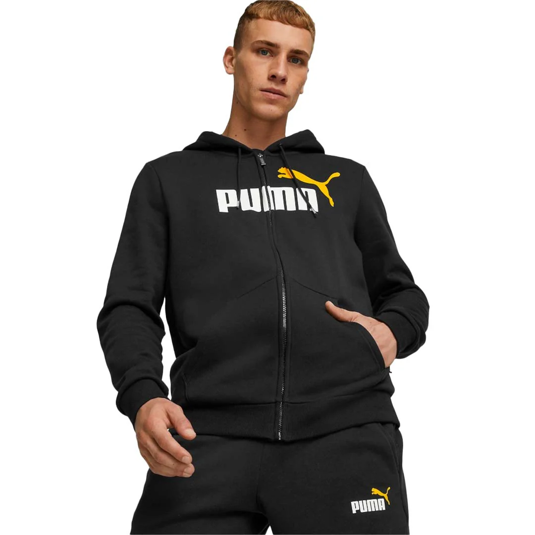 Puma - Men's Essential Two Tone Full Zip Hoodie (586760 54) - Image 2