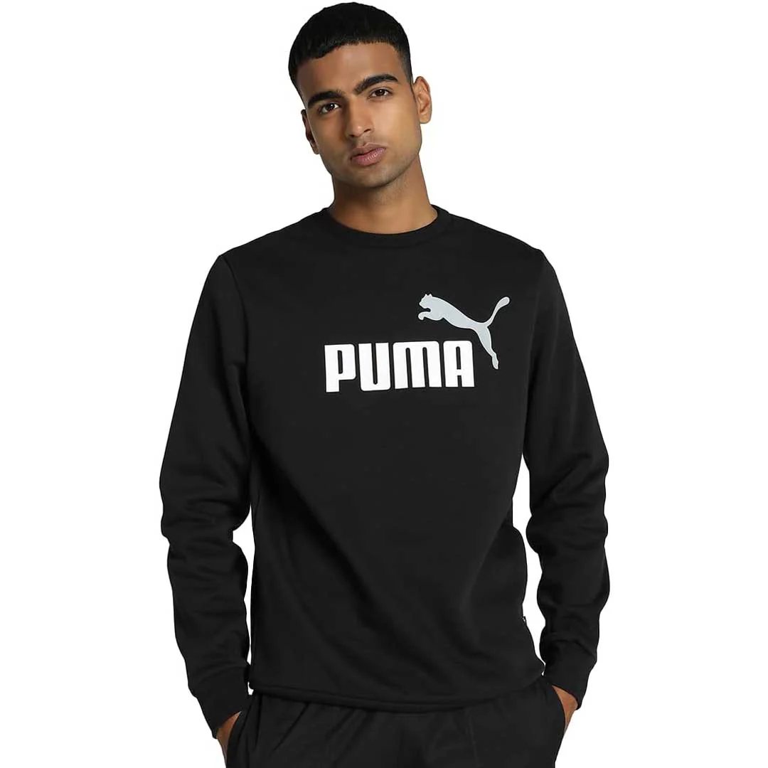 Puma - Men's Essentials 2 Colour Big Logo Crewneck (586762 61) - Image 2