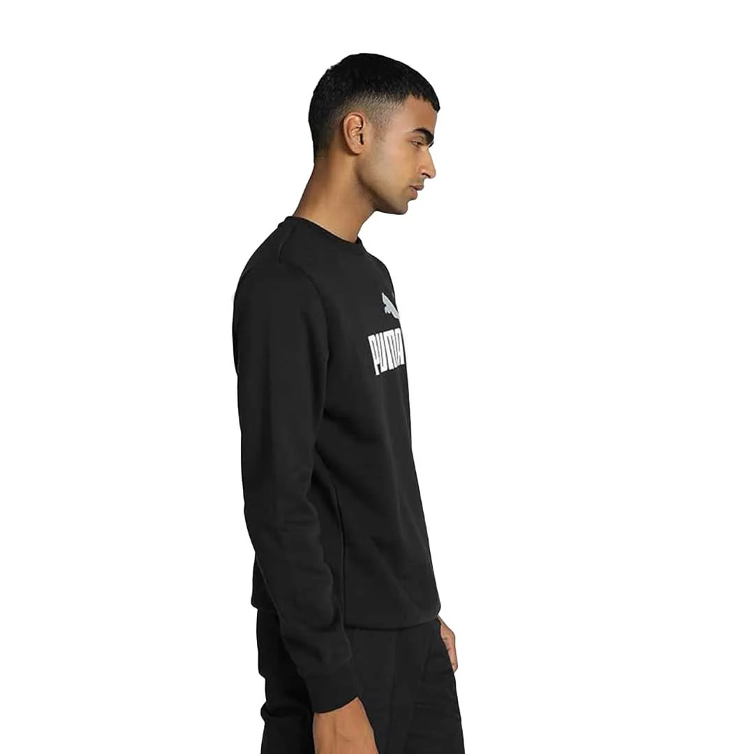 Puma - Men's Essentials 2 Colour Big Logo Crewneck (586762 61) - Image 4