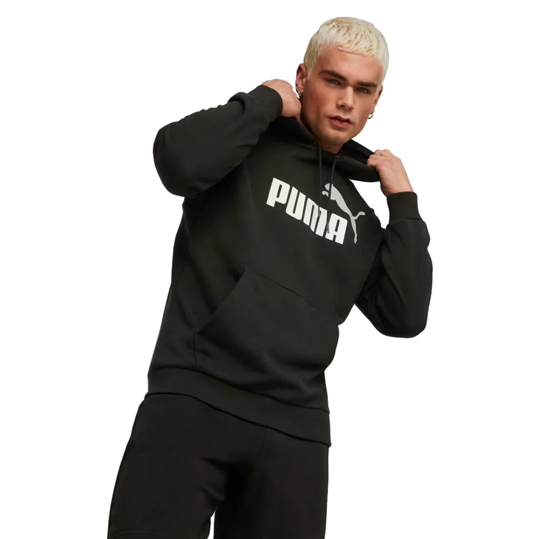 Puma - Men's Essentials 2 Tone Big Logo Hoodie (586765 61) - Image 2