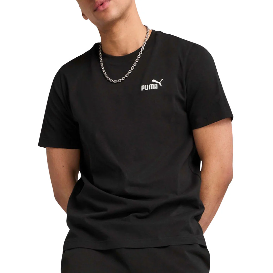 Puma - Men's Essentials Small No.1 Logo T-Shirt (682534 01) - Image 2
