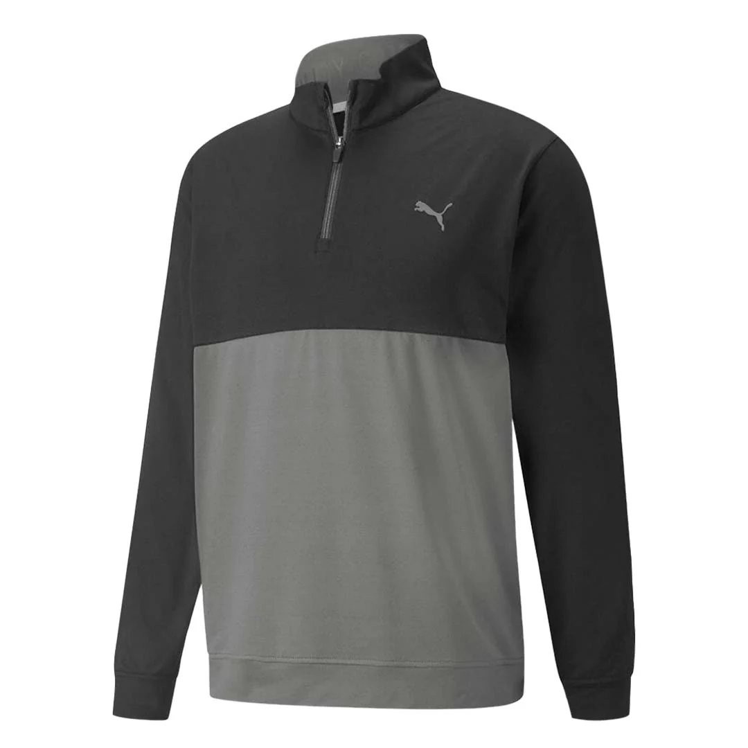 Puma - Men's Gamer Colorblock 1/4 Zip Sweater (532985 01)