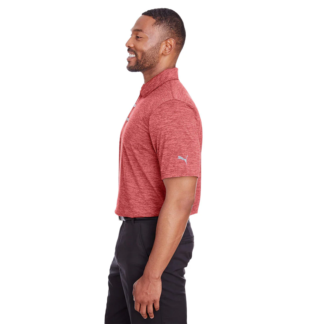 Puma - Men's Icon Heather Polo (596801 05) - Image 3