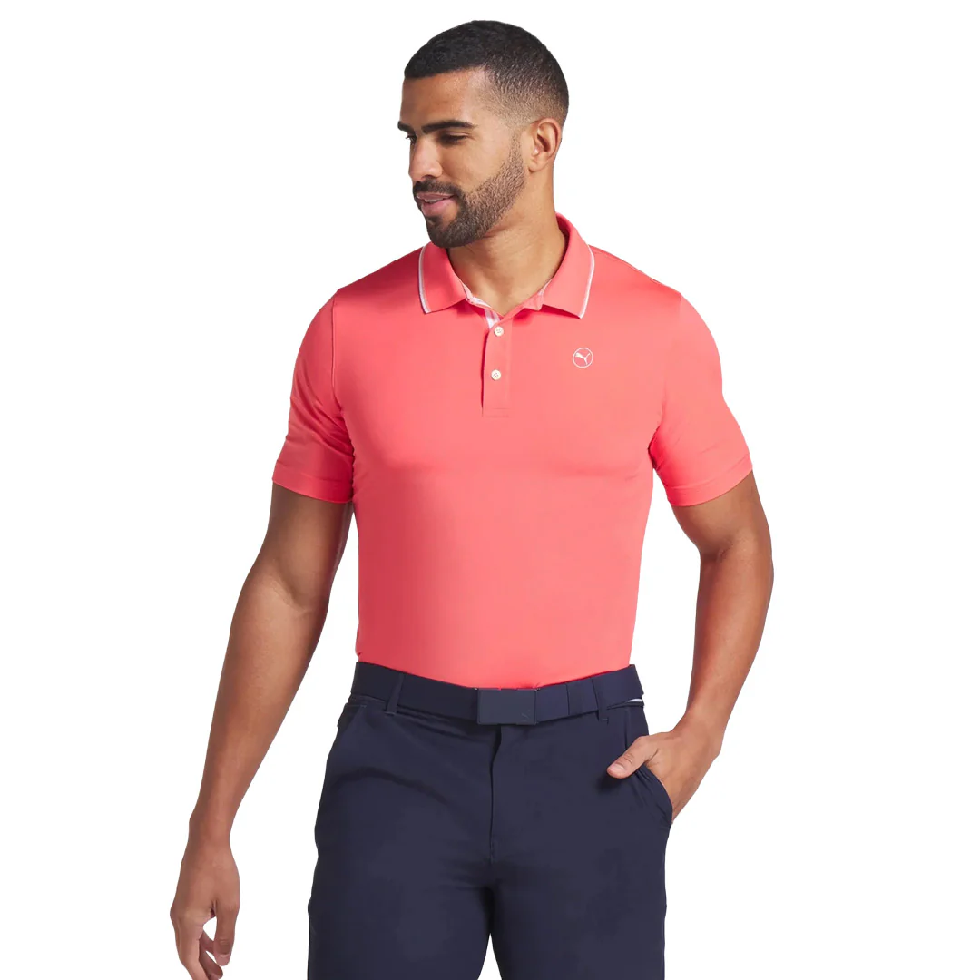 Puma - Men's MATTR Elevated Solid Golf Polo (630737 03) - Image 2