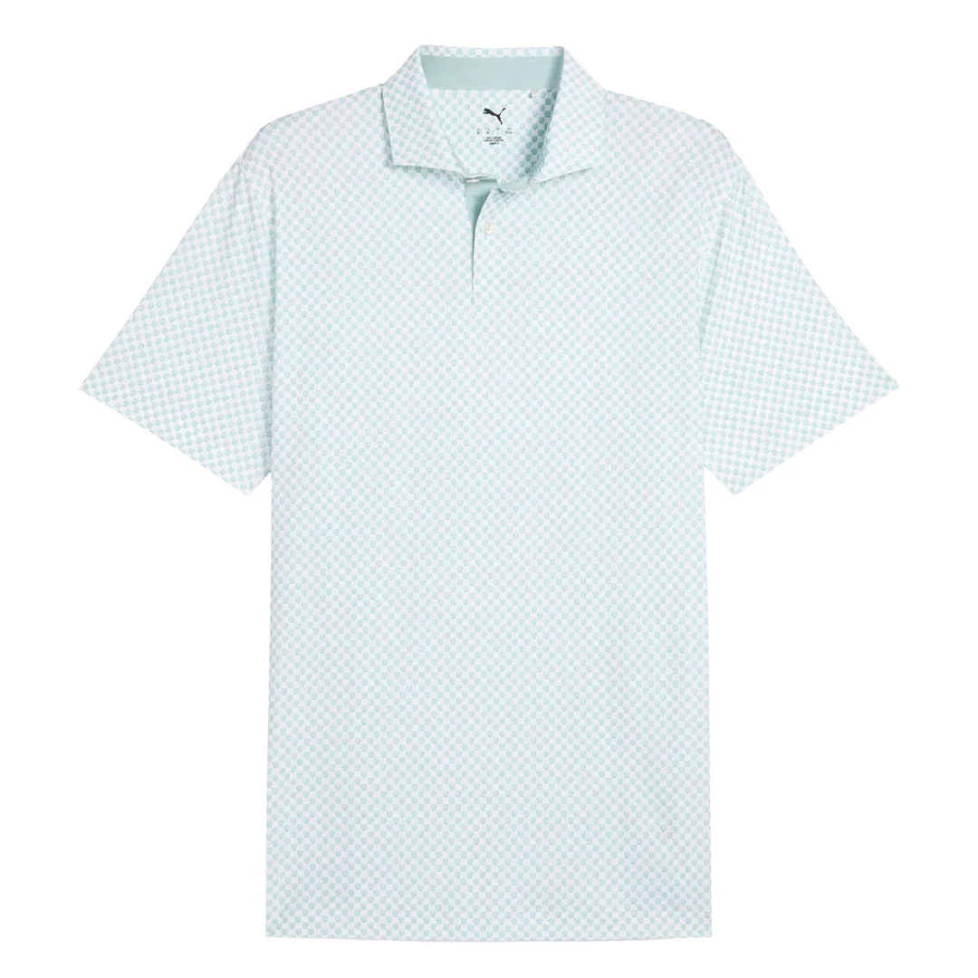 Puma - Men's MATTR Micro Floral Golf Polo (628833 03)
