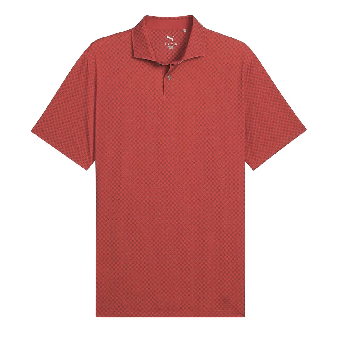 Puma - Men's MATTR Micro Floral Golf Polo (628833 05)