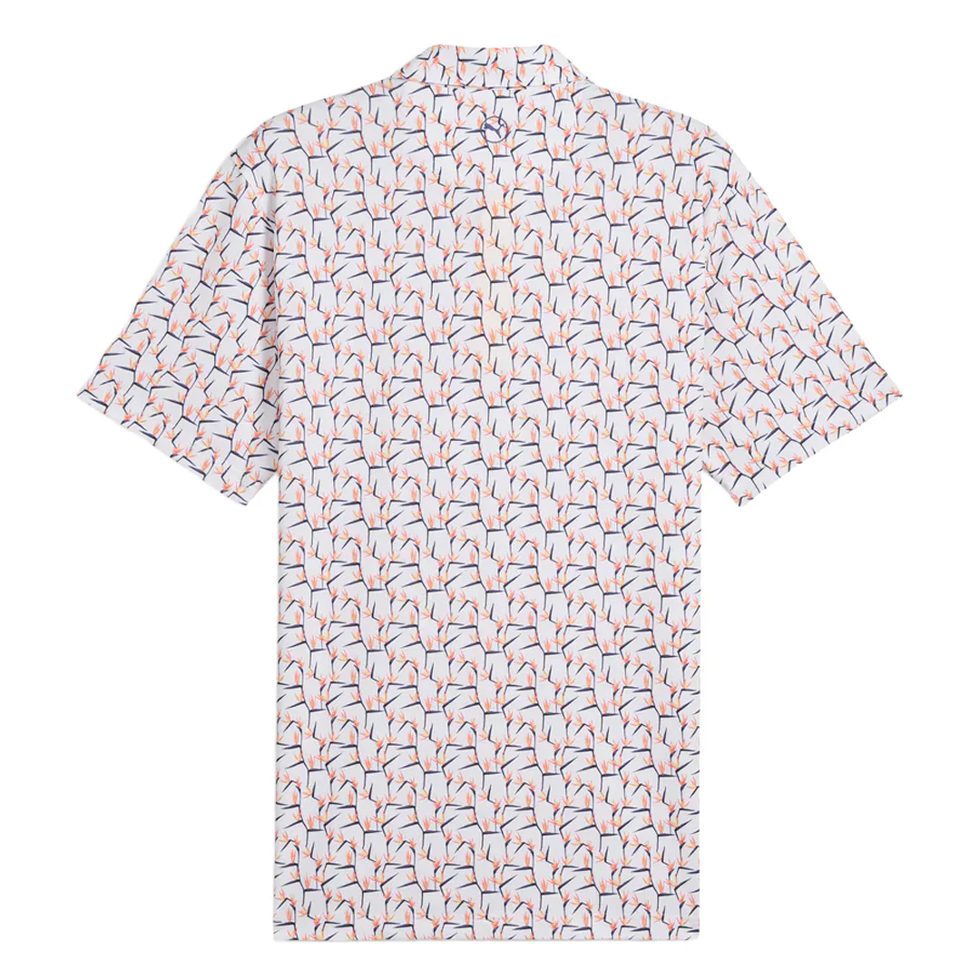 Puma - Men's MATTR Paradise Golf Polo (628824 02) - Image 4
