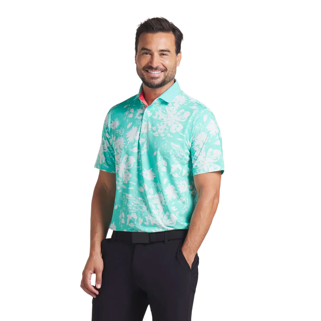 Puma - Men's MATTR Rose Golf Polo (628829 02) - Image 2