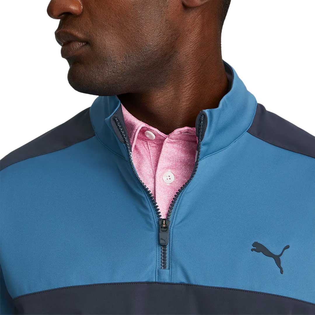 Puma - Men's Momentum Woven Quarter Zip Pullover Sweater (537468 03) - Image 4