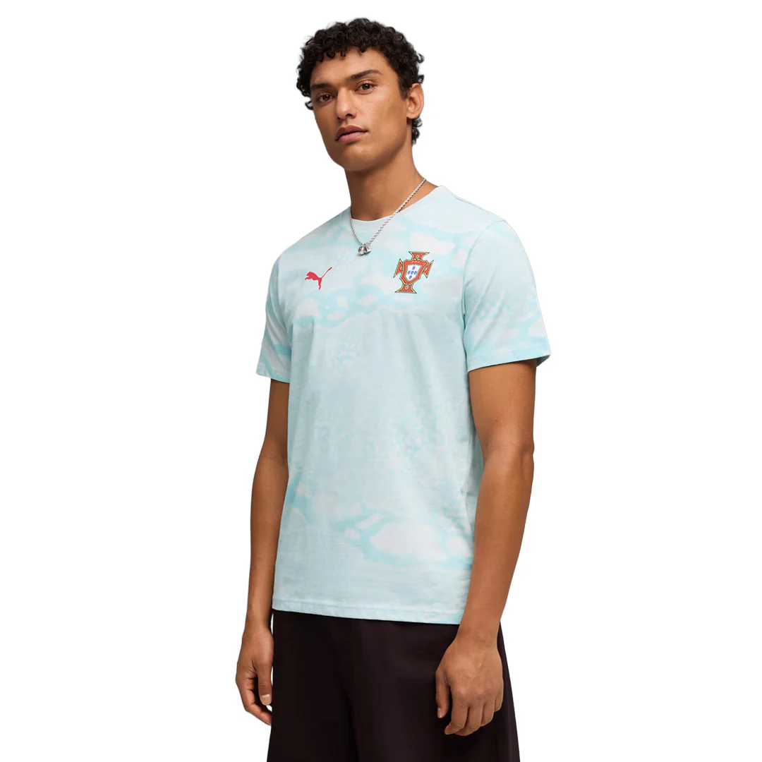 Puma - Men's Portugal FtblCulture AOP T-Shirt (784820 31) - Image 2