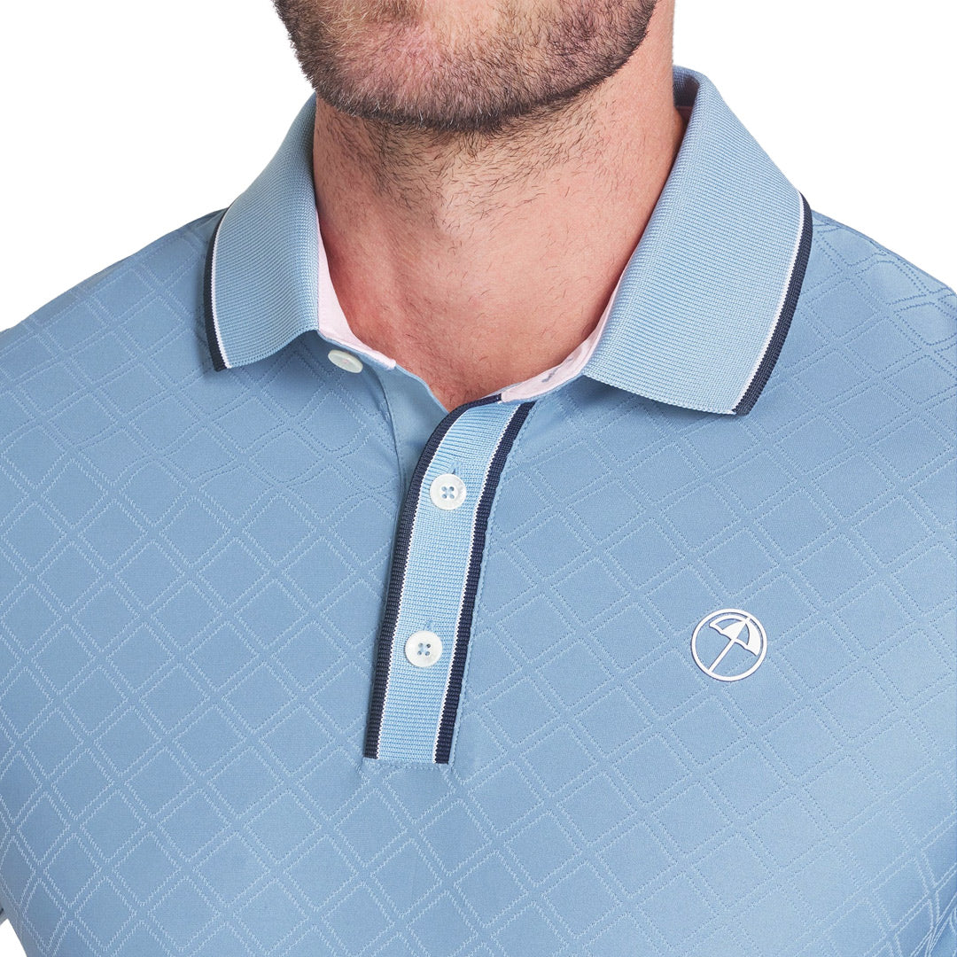 Puma - Men's Puma x Arnold Palmer Tipped Jacquard Golf Polo (630179 04) - Image 4