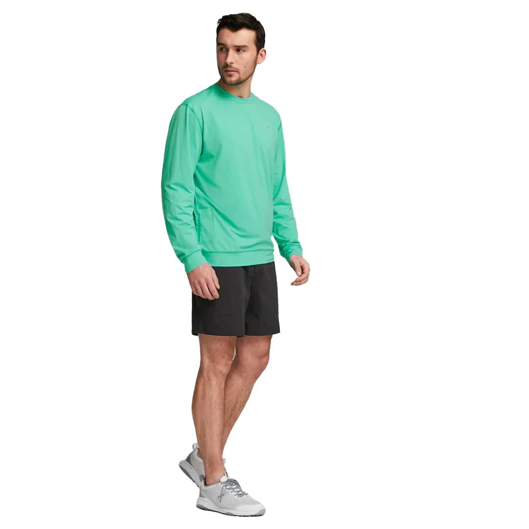 Puma - Men's Puma x Palm Tree Crew Midweight Crewneck Golf Sweatshirt (539206 03) - Image 4