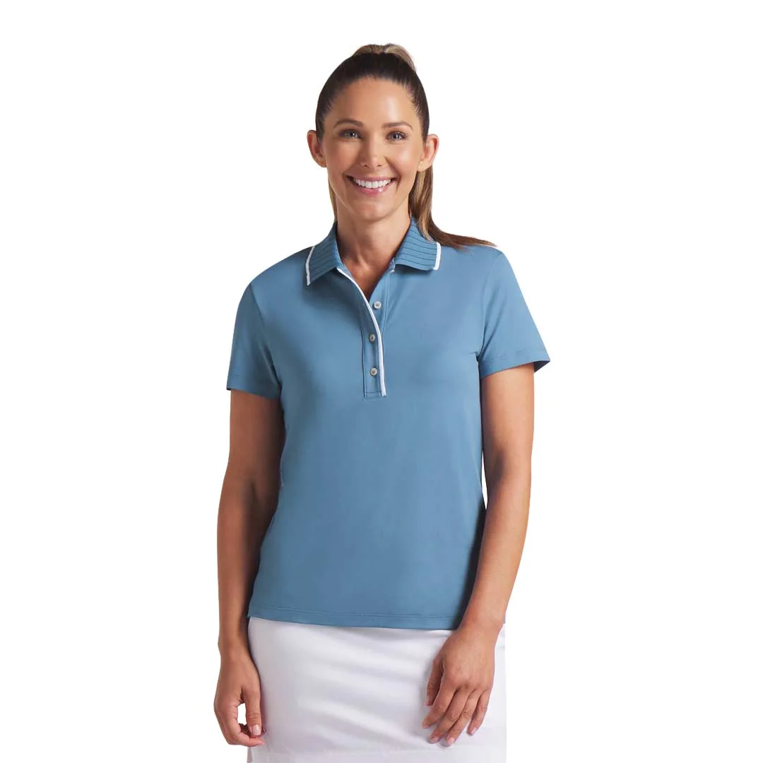 Puma - Women's Cloudspun Bridges Short Sleeve Polo (629245 02) - Image 2