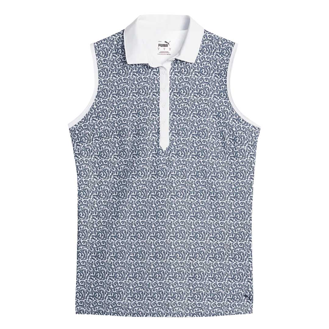 Puma - Women's CLOUDSPUN Valley Sleeveless Golf Polo (621636 01)