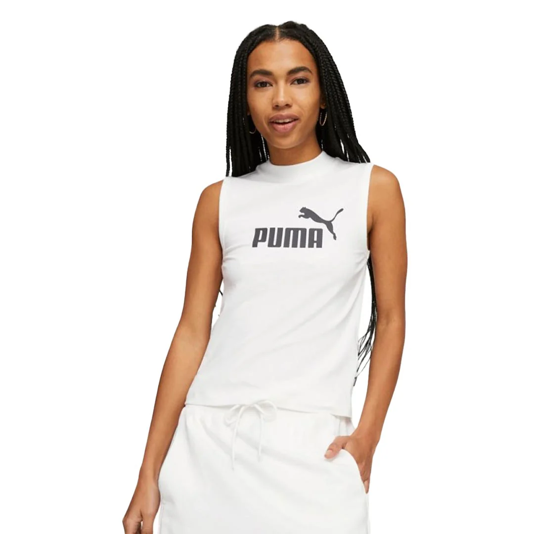 Puma - Women's Essential Slim Logo Tank Top (673695 02) - Image 2