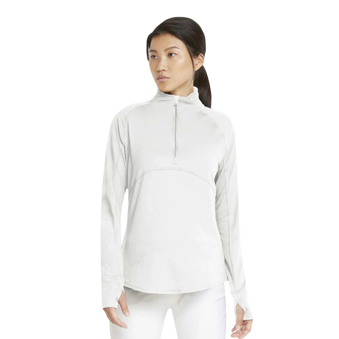 Puma - Women's Gamer Golf 1/4 Zip Sweatshirt (533007 01) - Image 2