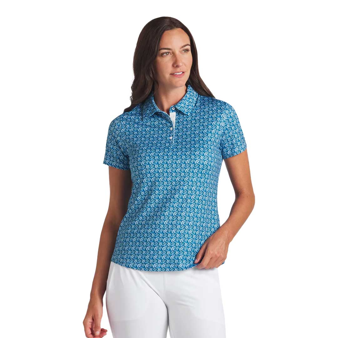 Puma - Women's MATTR Essex Short Sleeve Golf Polo (625892 01) - Image 2