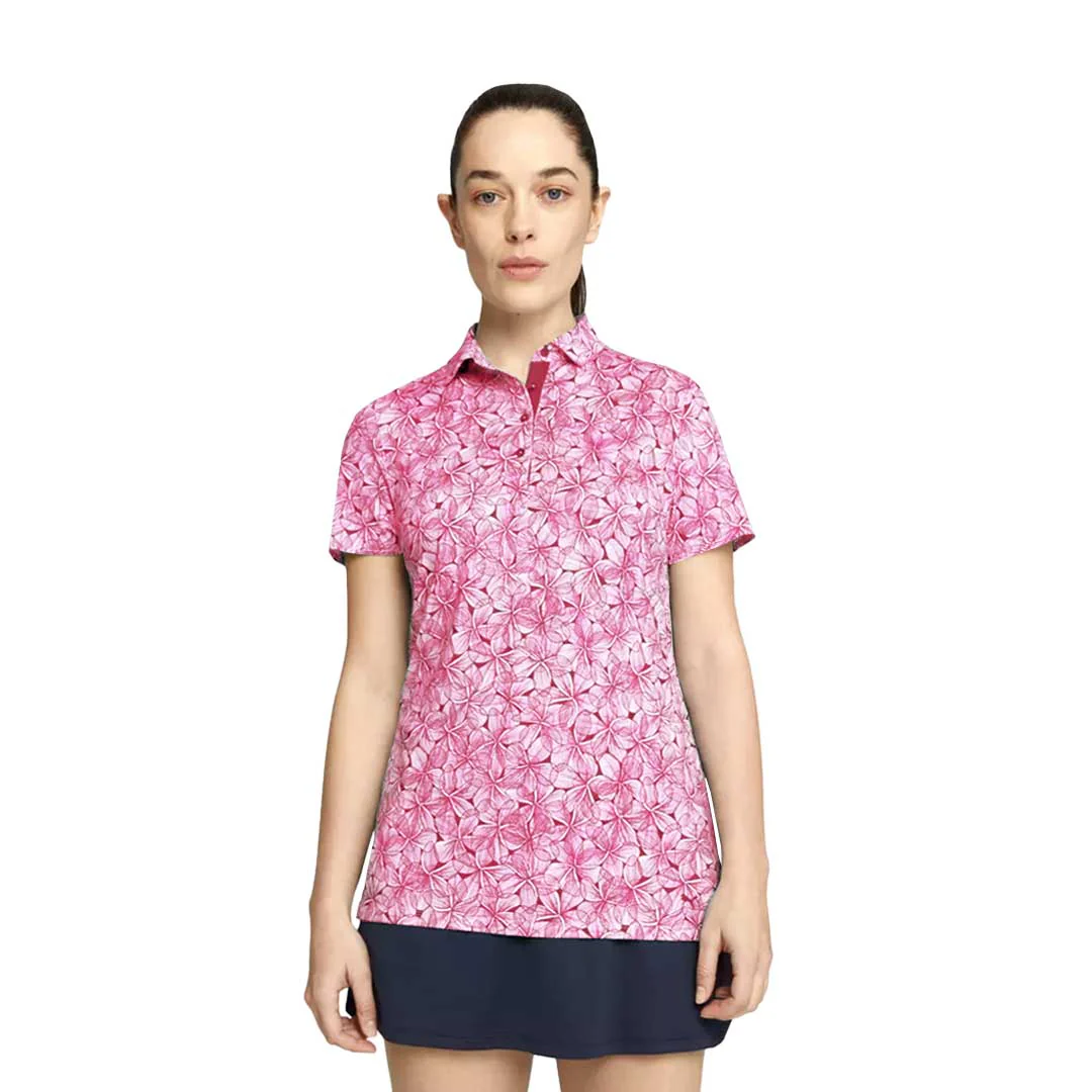 Puma - Women's MATTR Plumeria Short Sleeve Polo (621637 03) - Image 2