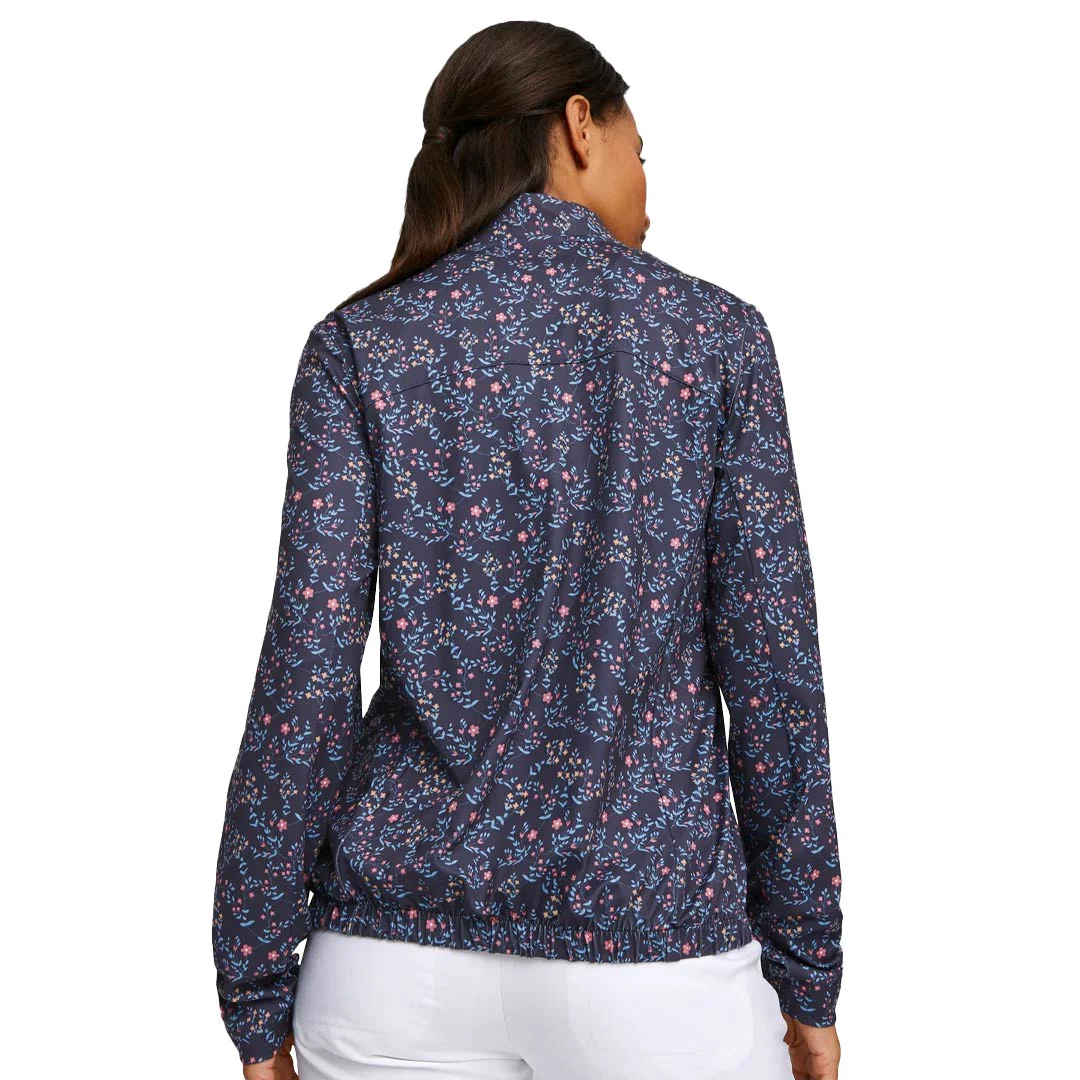 Puma - Women's Micro Floral Cloudspun 1/4 Zip (539100 02) - Image 4