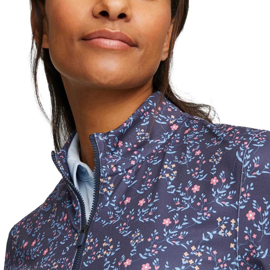 Puma - Women's Micro Floral Cloudspun 1/4 Zip (539100 02) - Image 5