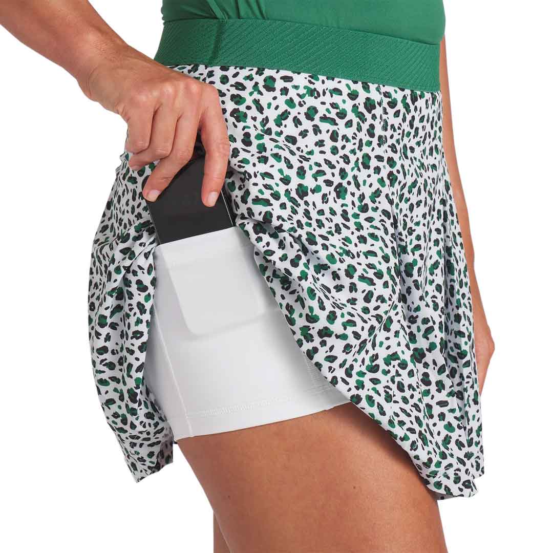 Puma - Women's Pleated Leopard Skirt (623883 01) - Image 4