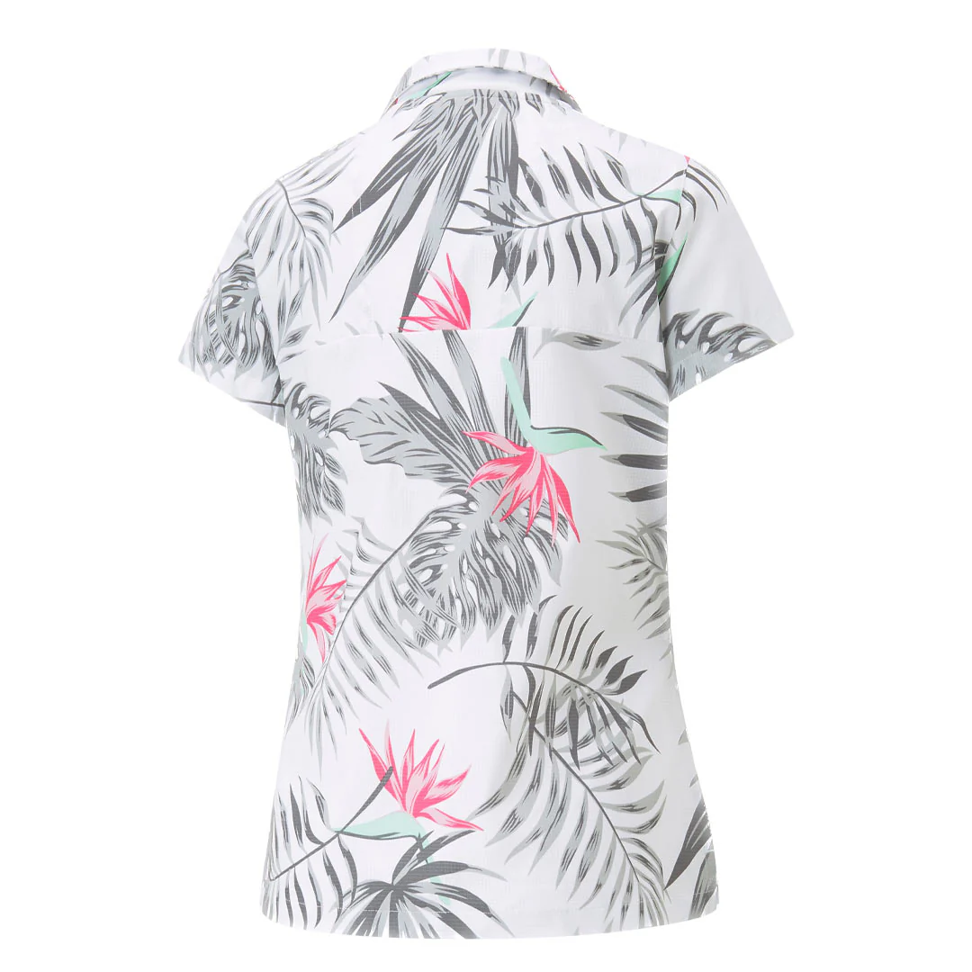 Puma - Women's Puma x Palm Tree Crew Paradise Camp Shirt (539255 01) - Image 2