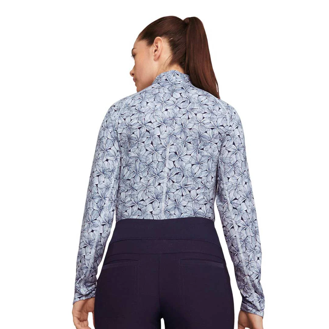 Puma - Women's You-V Plumeria 1/4 Zip Sweater (622788 01) - Image 3