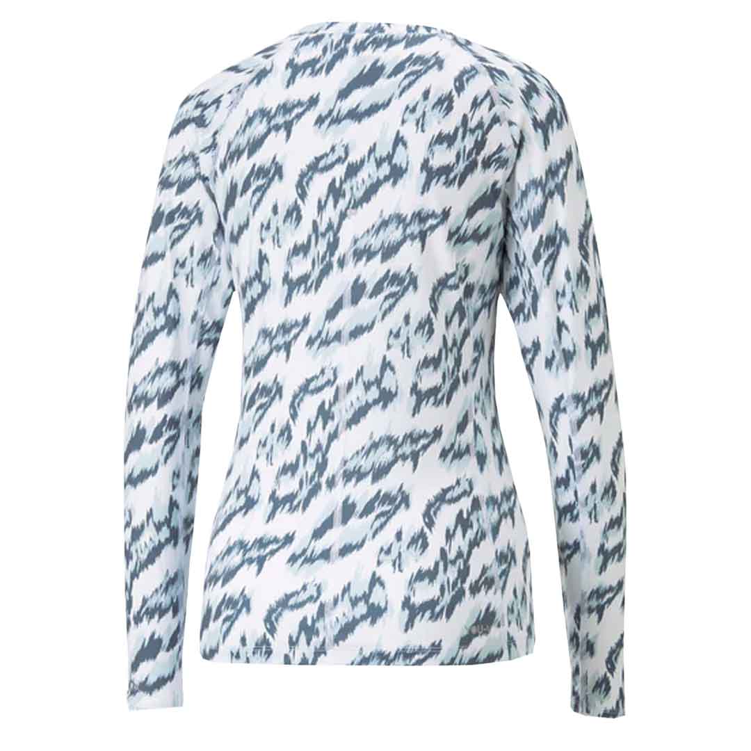 Puma - Women's YouV Animal Long Sleeve T-Shirt (539031 01) - Image 5