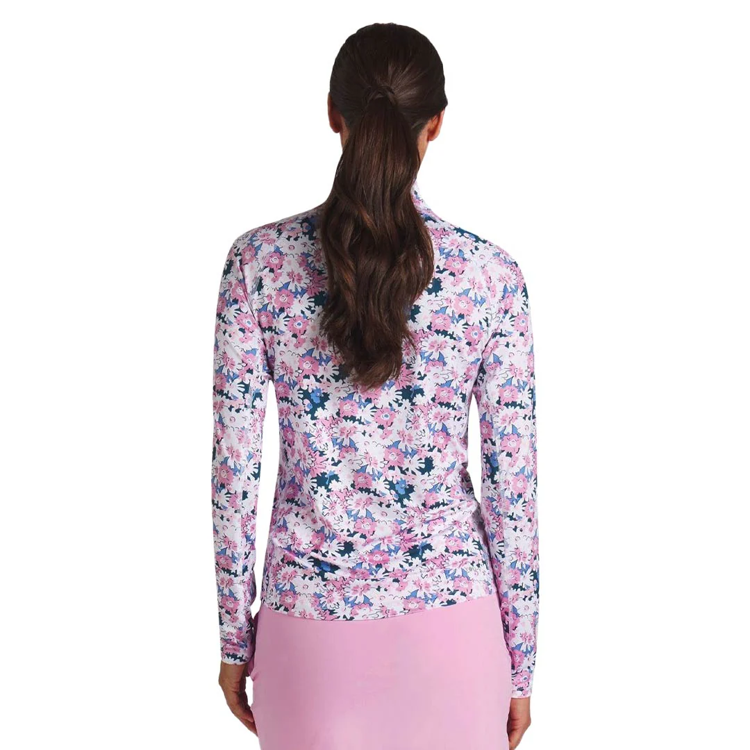 Puma - Women's YouV Bloom 1/4 Zip (625905 01) - Image 3