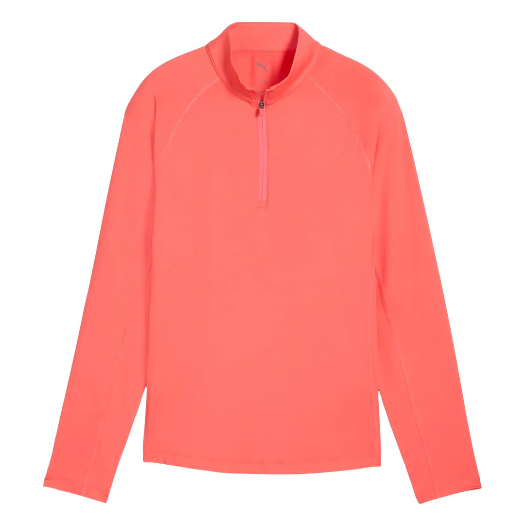 Puma - Women's YouV Brrr Solid Golf 1/4 Zip Pullover (629521 05)