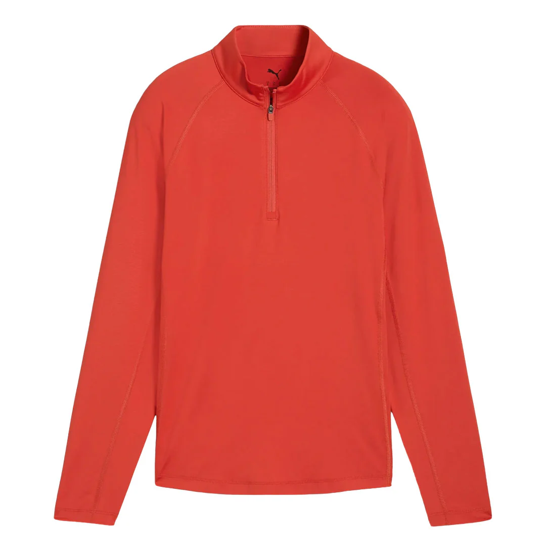 Puma - Women's YouV Brrr Solid Golf 1/4 Zip Pullover (629521 06)