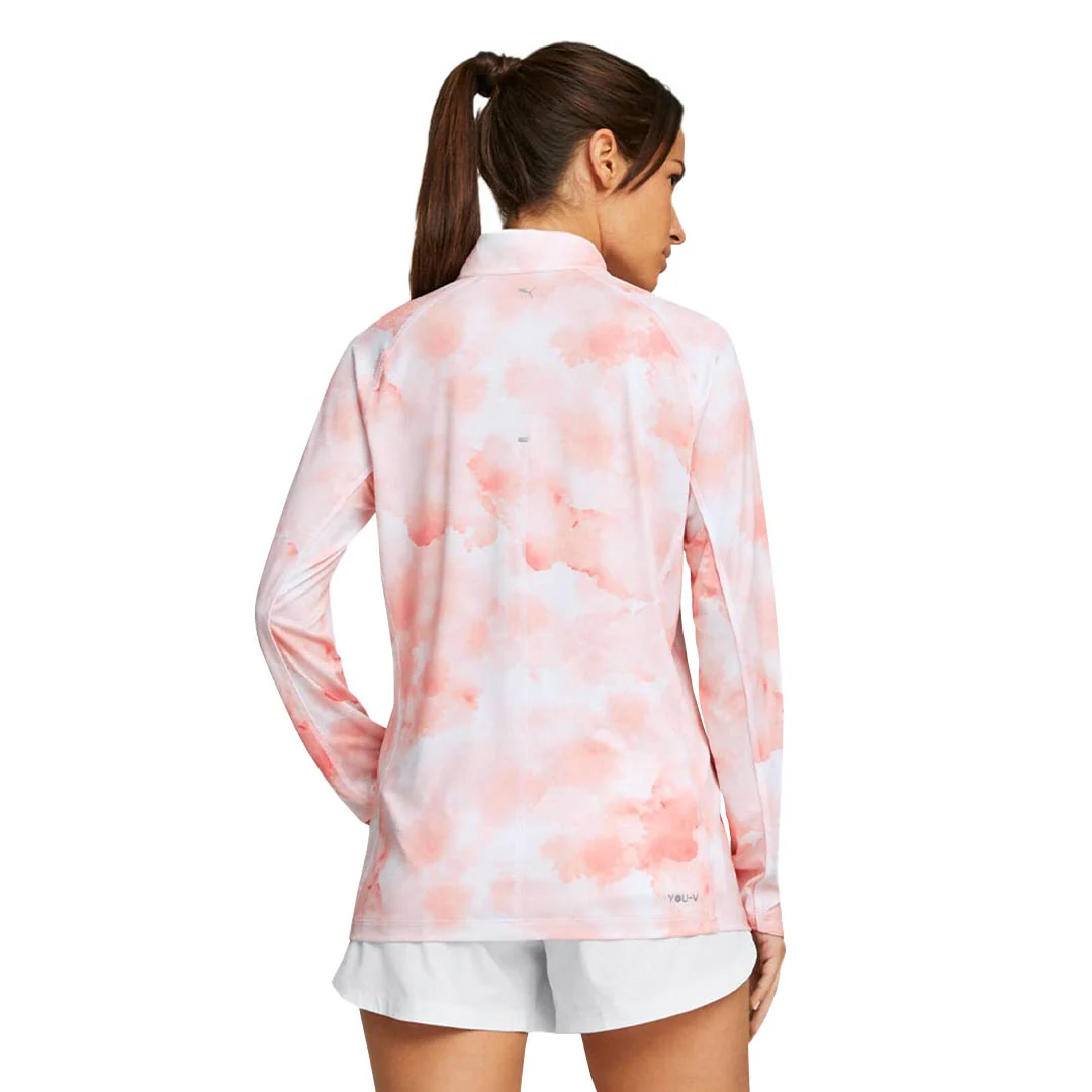 Puma - Women's YouV Cloud 1/4 Zip Pullover (539034 04) - Image 3