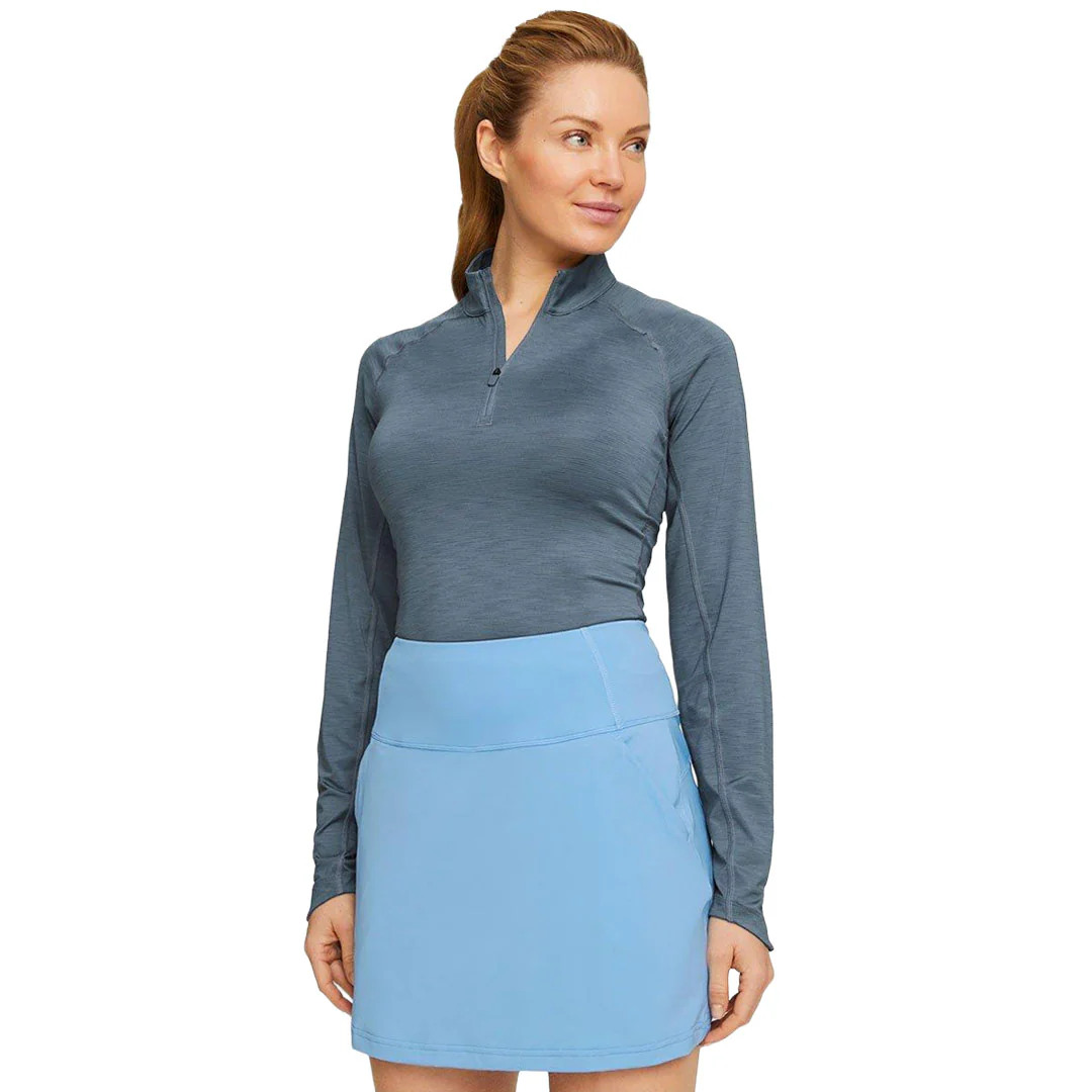Puma - Women's YouV Golf 1/4 Zip Sweatshirt (537498 01) - Image 2
