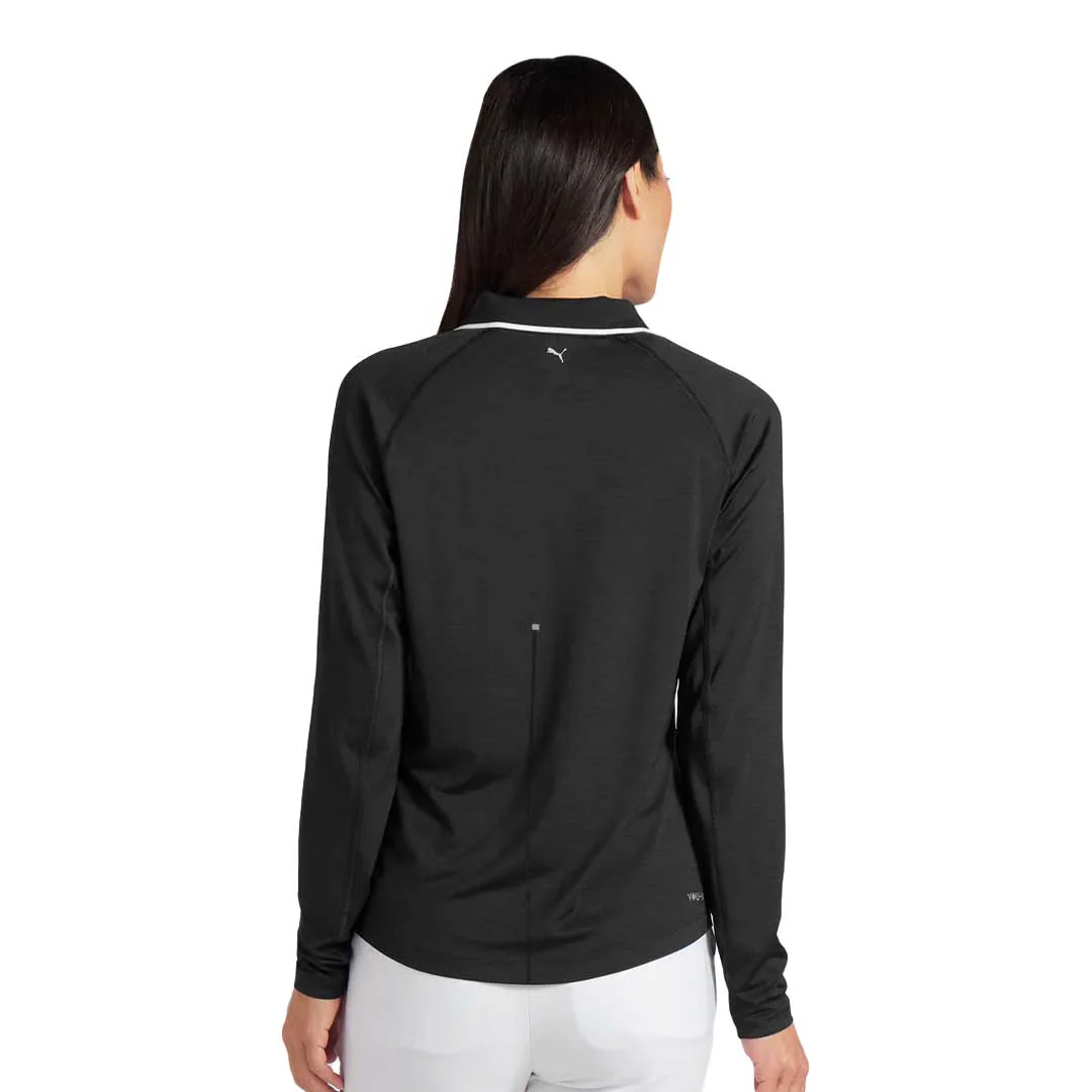 Puma - Women's YouV Long Sleeve Polo (537499 01) - Image 3
