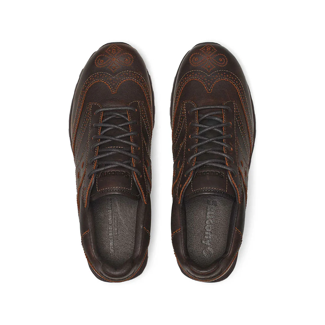 Saucony - Unisex Saucony Shadow x Engineered Garments Original Wingtip Shoes (S71046-1) - Image 4