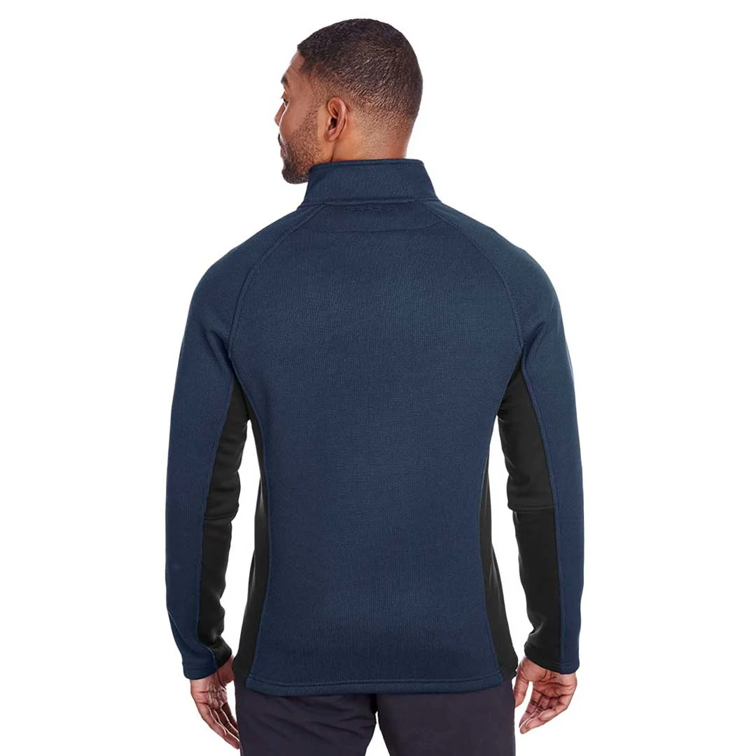 Spyder - Men's Constant 1/2 Zip Pullover Sweater (S16561 FR-BK) - Image 4
