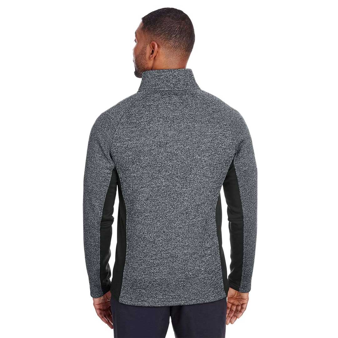 Spyder - Men's Constant 1/2 Zip Sweater (S16561 BKH-BK) - Image 3